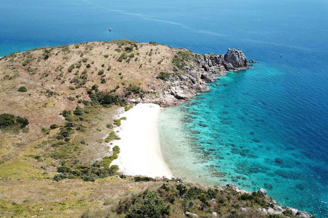 island coast line